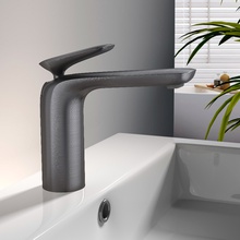 AQUAme Como AQM6510GM Для раковины Gun metal Смеситель 18,2x5x16,8 см, для раковины, Италия - фото 1 - фото 2