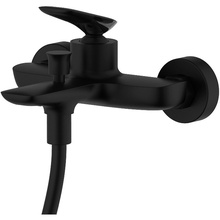 AQUAme Como AQM6512MB Для ванны с душем Чёрный матовый Смеситель 17,8x21,2x11,6 см, для ванны, Италия - фото 1 - 2 AQUAme Como AQM6512MB Для ванны с душем Чёрный матовый Смеситель 17,8x21,2x11,6 см, для ванны, Италия - фото 1 - фото 2