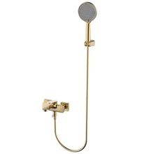 AQUAme Imola AQM6712BG Для ванны Шлифованное золото Смеситель для ванны, Италия - фото 1 - фото 1