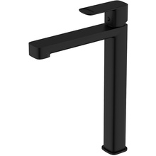 AQUAme Parma AQM6614MB Для раковины Чёрный матовый Смеситель 21,8x4,5x31,4 см, для раковины, Италия - фото 1 - фото 1