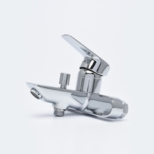 AQUAme Prato AQMP6112 Для ванны Хром Смеситель 13,5x15x10 см, для ванны, Италия - фото 1 - фото 2