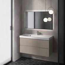 AQUAme S1 AQM900110BG Бежевый 100х45 Тумба для раковины 45x100x82 см, Италия - фото 1 - фото 1