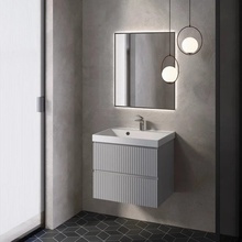 AQUAme S1 AQM900160GM Серый 60х45 Тумба для раковины 45x60x50 см, Италия - фото 1 - фото 1