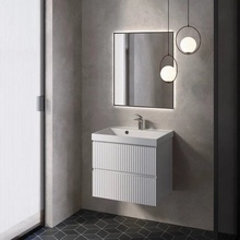 AQUAme S1 AQM900160WH Белый глянцевый 60х45 Тумба для раковины 45x60x50 см, Италия - фото 1 - фото 1