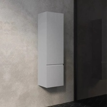 AQUAme S1 AQM9001GM Серый 120 Шкаф-пенал 27,1x33x120 см, Италия - фото 1 - фото 1