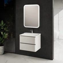 AQUAme S4 AQM900460WH Белый глянец 60х45 Тумба для раковины 45,5x60x47,2 см, Италия - фото 1 AQUAme S4 AQM900460WH Белый глянец 60х45 Тумба для раковины 45,5x60x47,2 см, Италия - фото 1 - фото 1