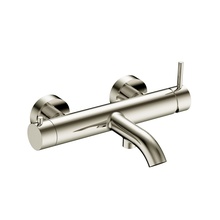 AQUAme Siena AQM6212BN Для ванны Шлифованный никель Смеситель 16x28 см, для ванны, Италия - фото 1 - фото 1