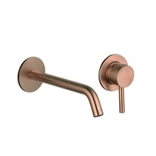 AQUAme Siena AQM6215BC Для раковины Шлифованная медь Смеситель 18x22,6x10 см, для раковины, Италия - фото 1 - фото 1