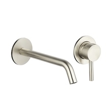 AQUAme Siena AQM6215BN Для раковины Шлифованный никель Смеситель 18x22,6x10 см, для раковины, Италия - фото 1 - фото 1