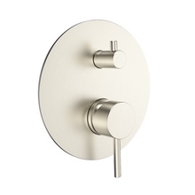 AQUAme Siena AQM8803BN Для ванны Шлифованный никель Смеситель 5,3x16,5x16,5 см, для ванны, Италия - фото 1 - фото 1