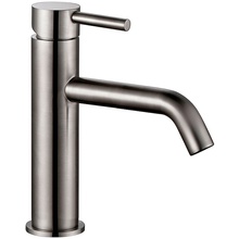 AQUAme Siena AQM6210GM Для раковины Gun metal Смеситель 15,7x4,5x17,4 см, для раковины, Италия - фото 1 - фото 1