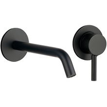 AQUAme Siena AQM6215MB Встраиваемый для раковины Чёрный матовый Смеситель 19,8x19x10,6 см, для раковины, Италия - фото 1 - фото 1