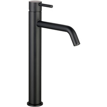 AQUAme Siena AQM6214MB Для раковины Чёрный матовый Смеситель 20,7x4,8x31,4 см, для раковины, Италия - фото 1 - фото 1