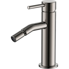 AQUAme Siena AQM6216GM Для биде Gun metal Смеситель 13,5x4,8x17,4 см, для биде, Италия - фото 1 - фото 1