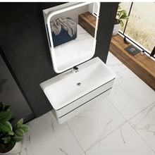 AQUAme Solo Solo 08.100/W/RL Белый 100 Раковина 45,5x80x15 см, Италия - фото 1 - фото 2