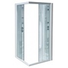 Aquanet Fiji Cube 00168003 90x90 стекло прозрачное/хром
