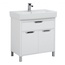 Aquanet Гретта 00233580 белый 80 (1 ящик, 2 дверцы) Тумба для раковины 47,5x81x88 см, Россия - фото 1