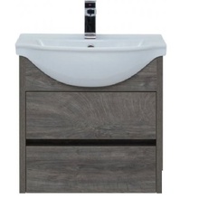 Aquanet Сидней 00243670 дуб рошелье 80 Тумба для раковины 32,5x80x61,5 см, Россия - фото 1 - фото 2