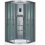 Aquanet Sirius 00172382 95x95 стекло прозрачное Передняя панель душевой кабины 95x95x220 см, Россия - фото 1