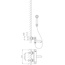 Aquanet Steel AF210-21TS Для ванны с душем Сатин Смеситель 20,72x25x15 см, для ванны, Россия - фото 4