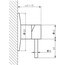 Aquanet Steel AF213-50S Для душа  Сатин Смеситель 7,5x12x14,25 см, для душа, Россия - фото 2