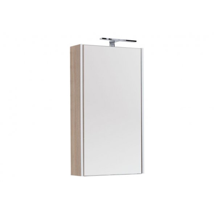 Aquanet Августа 00210049 50 дуб сонома Шкаф-зеркало 16,5x50x90 см, Россия - фото 1 Aquanet Августа 00210049 50 дуб сонома Шкаф-зеркало 16,5x50x90 см, Россия - фото 1