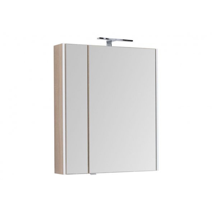 Aquanet Августа 00210012 75 дуб сонома Шкаф-зеркало 16,5x75x90 см, Россия - фото 1 Aquanet Августа 00210012 75 дуб сонома Шкаф-зеркало 16,5x75x90 см, Россия - фото 1
