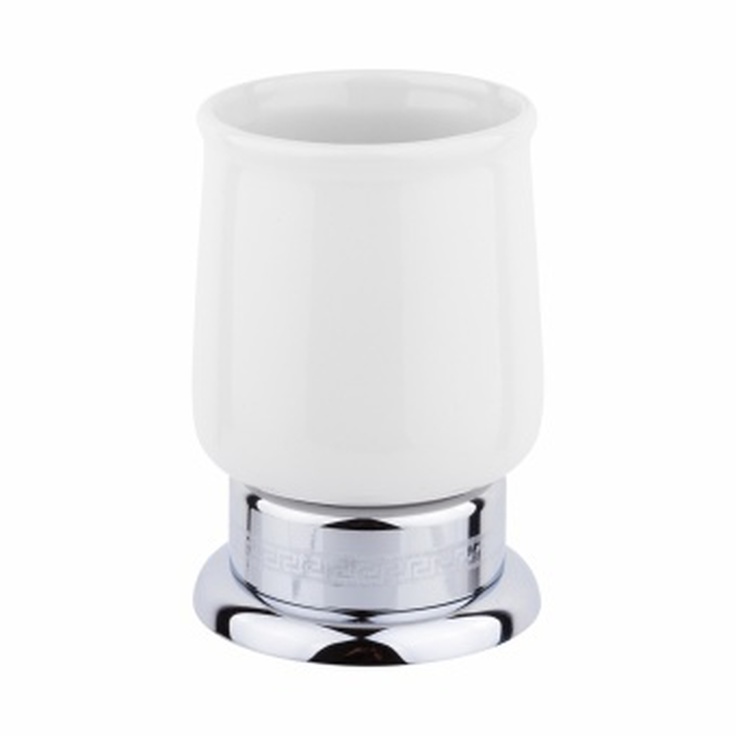 Aquanet 00202352 Стакан Керамика Белый Держатель зубных щеток Россия - фото 1 Aquanet 00202352 Стакан Керамика Белый Держатель зубных щеток Россия - фото 1