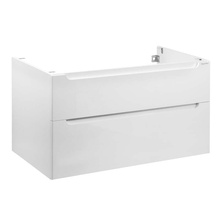 Aquanika Wood AQW995156WRU68 Белый 100 Тумба для раковины 51,4x99,4x56 см, Россия - фото 1 - фото 2