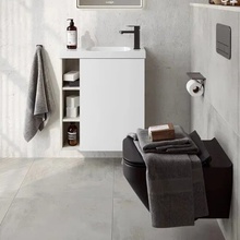 Aqwella Alba ALB0106RDD R Дуб давос 60 Тумба для раковины 24,7x59,4x64,6 см, Россия - фото 1 - фото 2