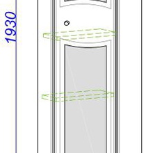 Пенал барселона для ванной