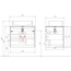 Aqwella Geometria STG662X476MW Столешница 47,6x66,2x1 см, Россия - фото 2