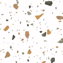 Arcadia Ceramica Terazzo GI6003-A Blanco Matt Glossy INK Керамогранит 60x60 см, Индия, терраццо - фото 1 - фото 1