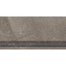 Ariostea Pietra Di Basalto Active IAS867920 Moro 9mm Ступень 30x60 см, Италия, под камень  - фото 1 - фото 1