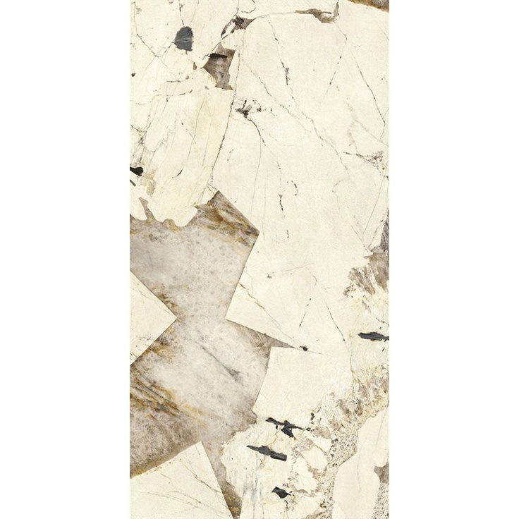 Ariostea Ultra Marmi UM6P157691 Patagonia Prelucidato Керамогранит 75x150 см, Италия, под камень  - фото 1