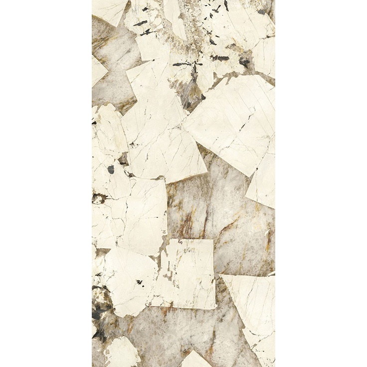 Ariostea Ultra Marmi UM6P300691A Patagonia Block A Prelucidato 6mm Керамогранит 150x300 см, Италия, под камень  - фото 1