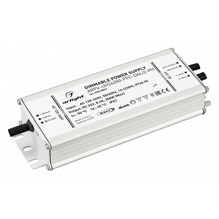 Arlight Arpv-Uh 028108(2) Комплектующее для светильников 18,8x6,8 см, Россия - фото 1 Arlight Arpv-Uh 028108(2) Комплектующее для светильников 18,8x6,8 см, Россия - фото 1