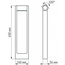 Arlight Frame Rotary 020345(1) Уличный светильник 5,4x65 см, Россия - фото 5