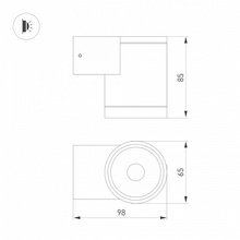 Arlight Lgd-Ray 44852 Уличный светильник 9,8x6,5x8,5 см, Россия - фото 1 - фото 3