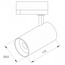 Arlight Lgd Spot 42540 Трековый светильник 11x4,5x16,5 см, Россия - фото 3