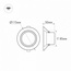 Arlight Ltd-80 Ltd-80WH 9W Warm White 120deg Встраиваемый светильник Россия - фото 4