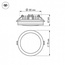 Arlight Ltd-95 Ltd-95SOL-10W Day White Встраиваемый светильник Россия - фото 5