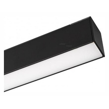Arlight MAG-FLAT-45-L405-12W Warm3000 (BK, 100 deg, 24V) 26950 Встраиваемый светильник 40,4x3,5x4,3 см, Россия - фото 1 - фото 1