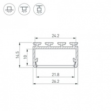 Arlight Pls-Lock 27737 Комплектующее для светильников Россия - фото 1 - фото 4