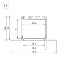 Arlight Pls-Lock 33134 Комплектующее для светильников 200x4,6 см, Россия - фото 1 - фото 3