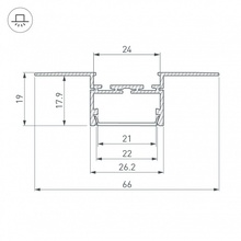 Arlight Pls-Lock 33693 Комплектующее для светильников 200x6,6x1,9 см, Россия - фото 1 - фото 4