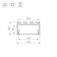 Arlight Pls-Lock 44843 Комплектующее для светильников Россия - фото 1 - фото 4