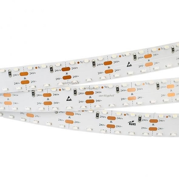 Arlight Rs 2-5000 24V Warm3000 2X2 15Mm (3014, 240 Led/M, Lux) 24471 Лента светодиодная 500x1,5x0,2 см, Россия - фото 1 Arlight Rs 2-5000 24V Warm3000 2X2 15Mm (3014, 240 Led/M, Lux) 24471 Лента светодиодная 500x1,5x0,2 см, Россия - фото 1