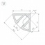 Arlight Sl-Kant 38197 Комплектующее для светильников 200x1,1x1,1 см, Россия - фото 6