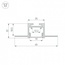 Arlight Sl-Linia 39071 Комплектующее для светильников 250x6,5x2,2 см, Россия - фото 4